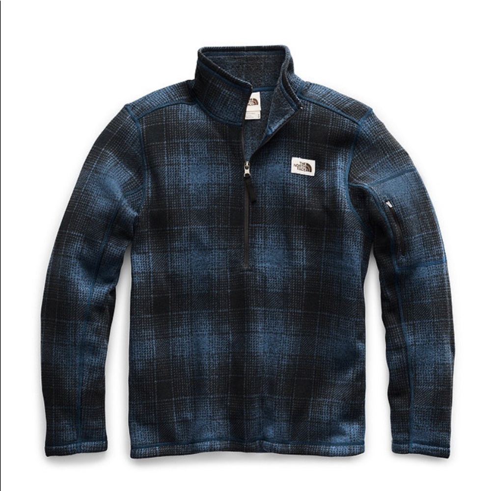 The North Face 1/4 zip jacket Brand New